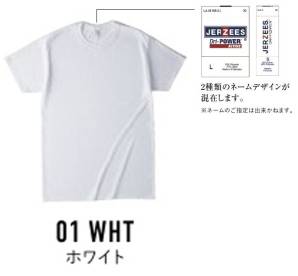 ジャージーズ DRI-POWER Tシャツ（ホワイト）